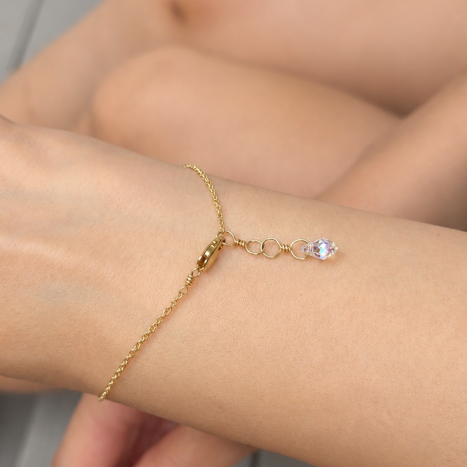 Evil Eye Bracelet w Swarovski Clasp