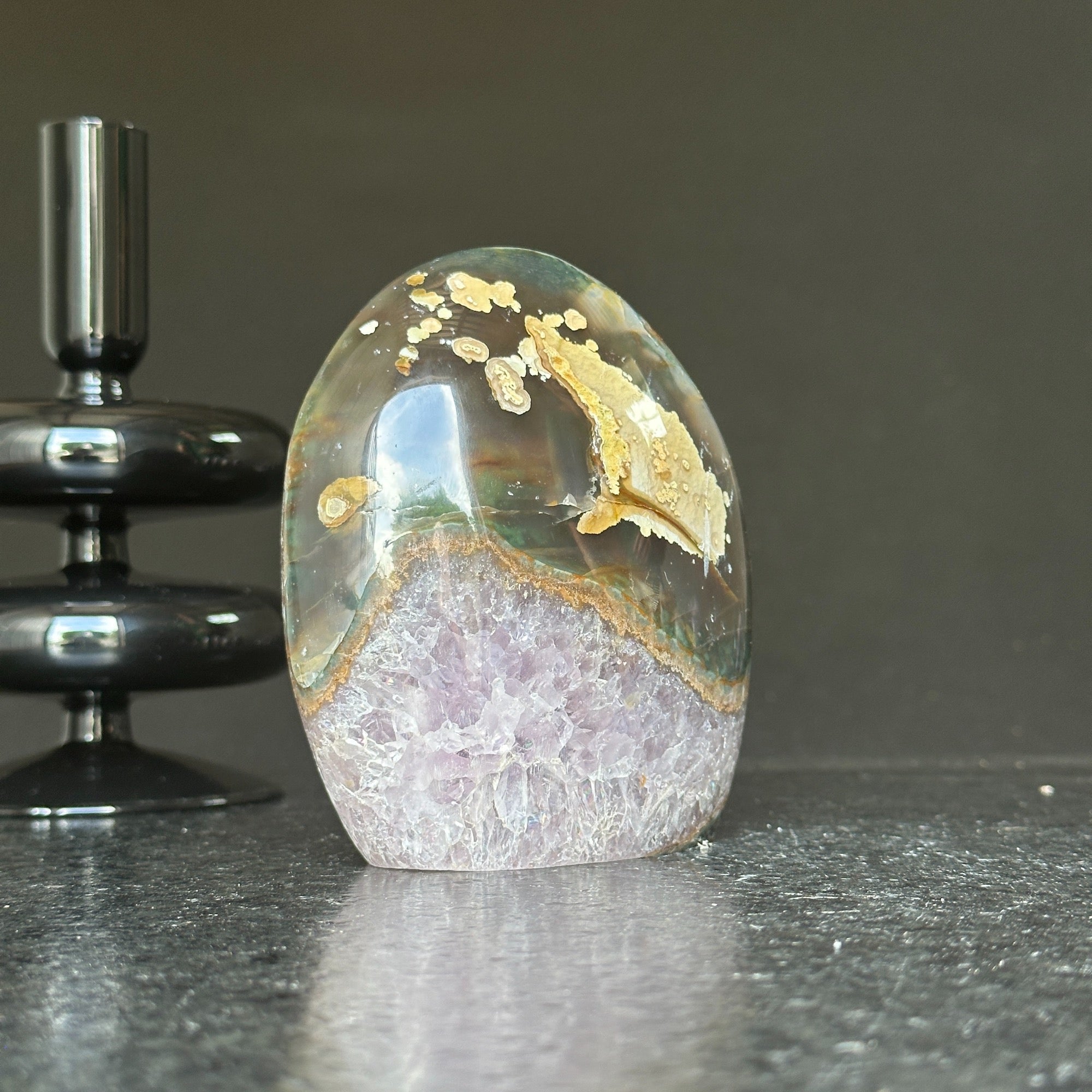 Extra Quality Deep Purple Uruguayan Amethyst Geode Cave | Amethyst Geodes | Wiccan Center