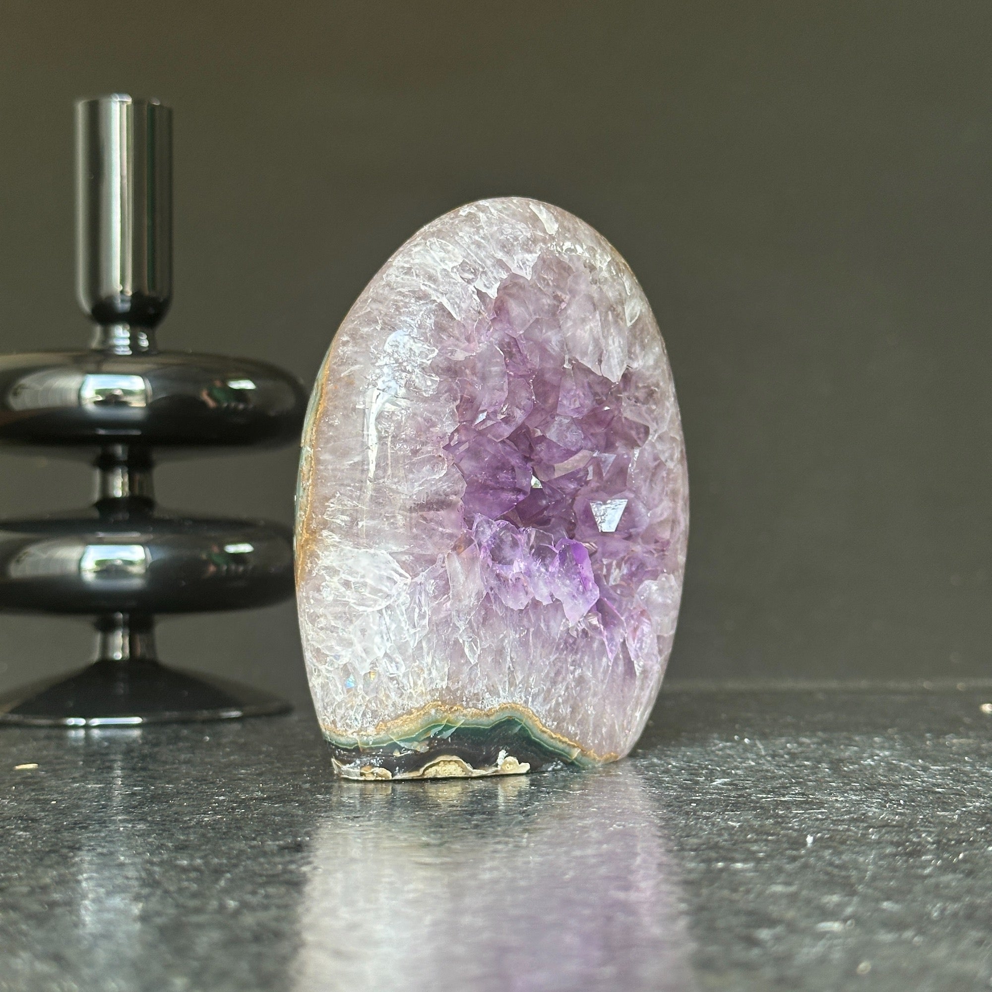 Extra Quality Deep Purple Uruguayan Amethyst Geode Cave | Amethyst Geodes | Wiccan Center