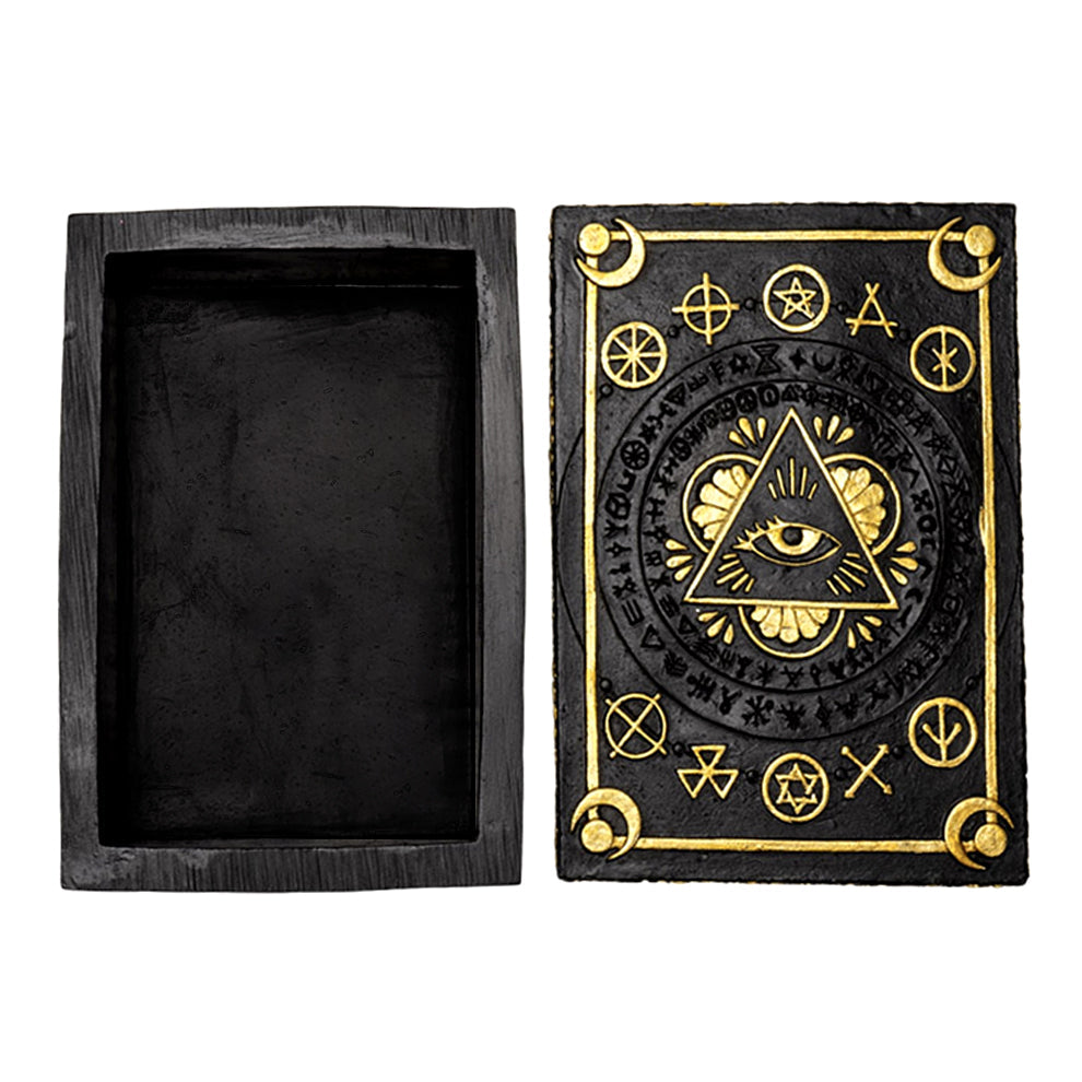 Eye of Providence Tarot Box | Wood Box | Wiccan Center