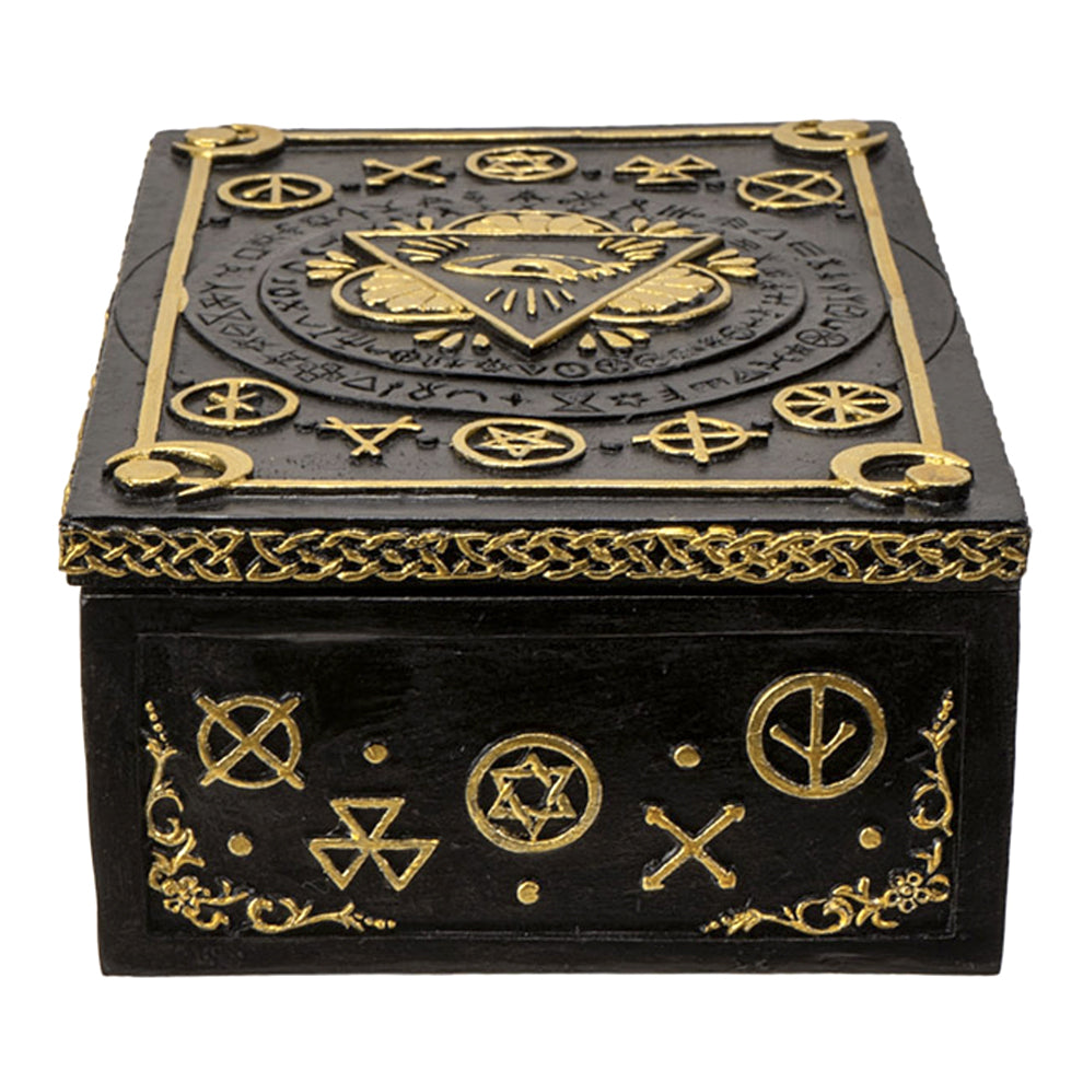 Eye of Providence Tarot Box | Wood Box | Wiccan Center