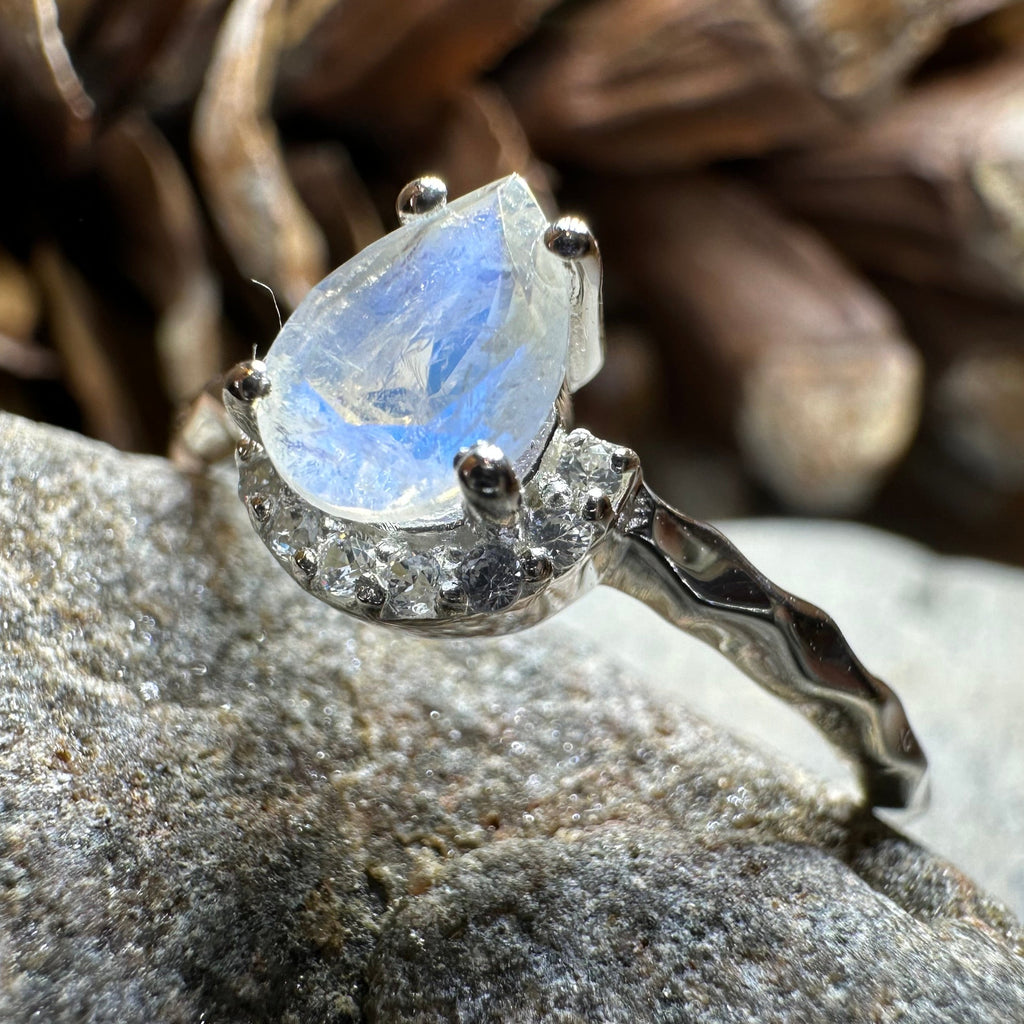 Calista Moonstone Ring | Ring | Wiccan Center