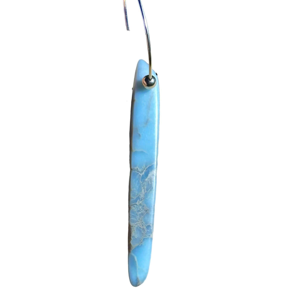 African Opal Spear Bertoni Earrings - 14k Gold Filled Sterling Silver | Jewelry | Wiccan Center