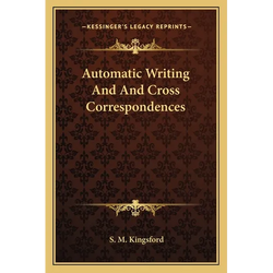 Automatic Writing And And Cross Correspondences - Paperback | Books | Wiccan Center