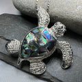 Abalone Turtle Necklace | Pendant | Wiccan Center