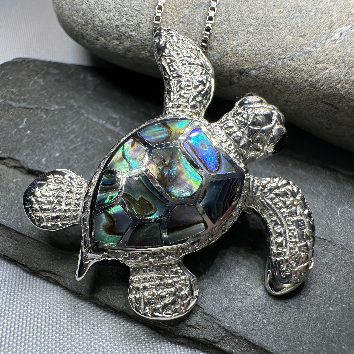 Abalone Turtle Necklace | Pendant | Wiccan Center