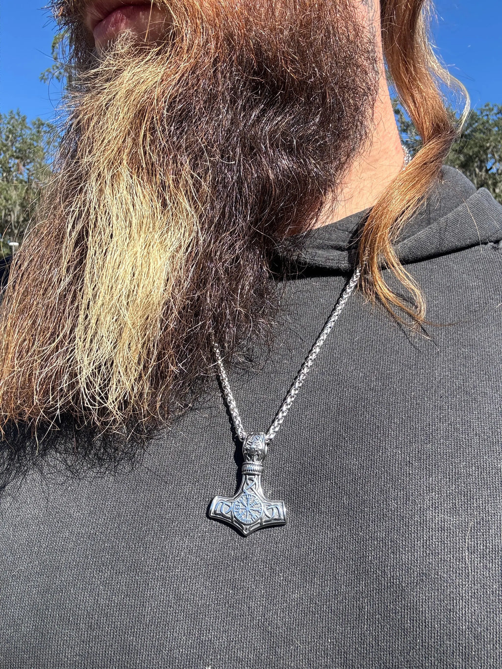 Modern Mjolnir Necklace | Jewelry | Wiccan Center