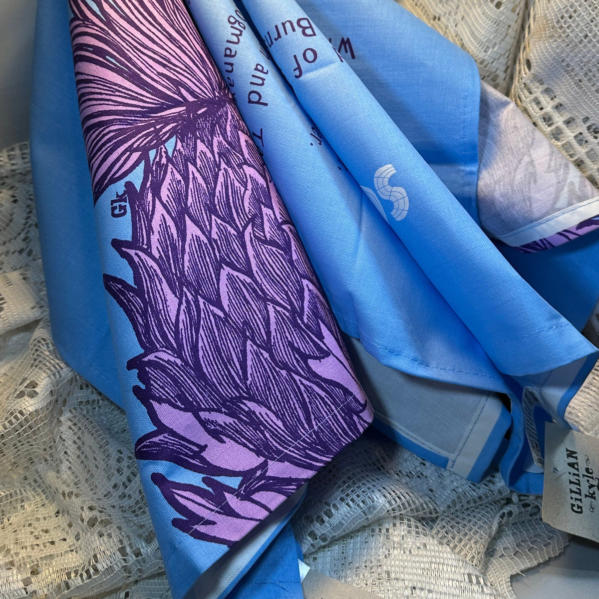 Handmade Scotland Lover Tea Towels - Set of Two | Gifts | Wiccan Center