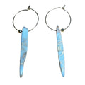 African Opal Spear Bertoni Earrings - 14k Gold Filled Sterling Silver | Jewelry | Wiccan Center