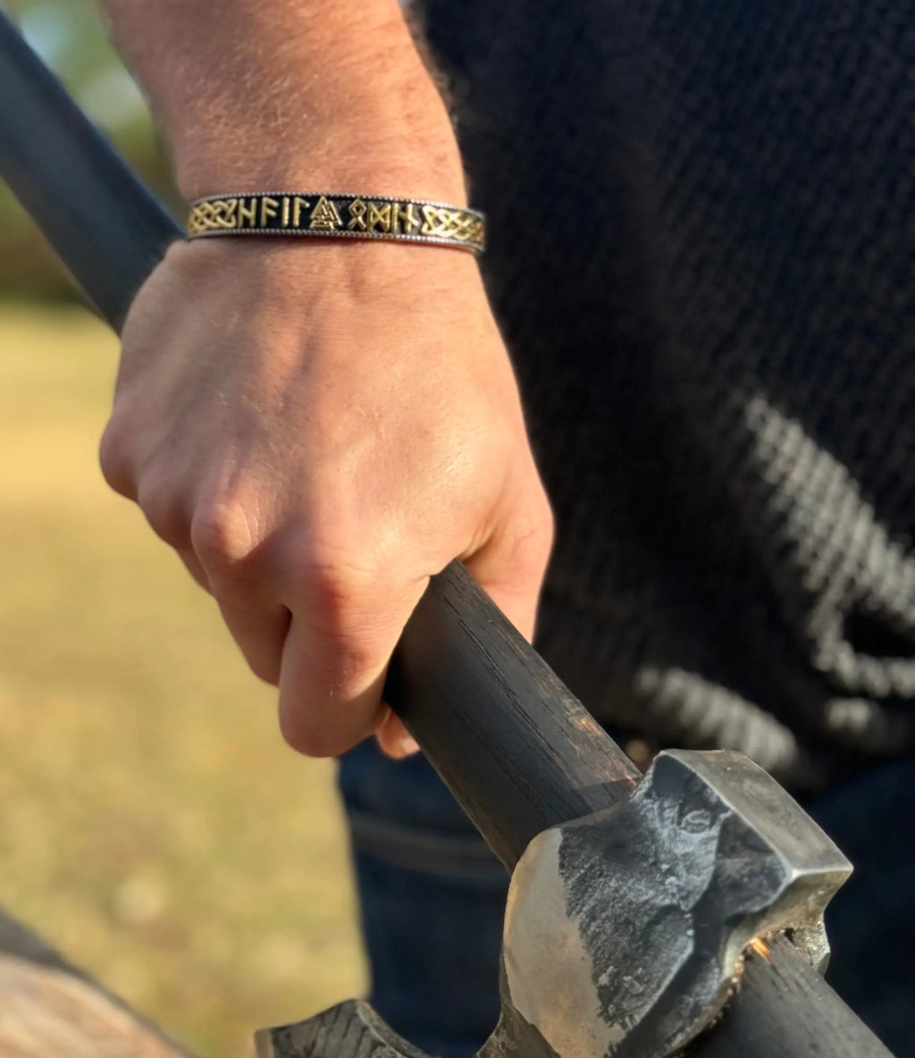 “Hail Odin” Runic Bracelet | Jewelry | Wiccan Center