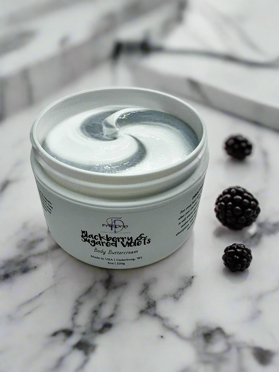 Blackberry & Sugared Violets Body Cream | Body Cream | Wiccan Center