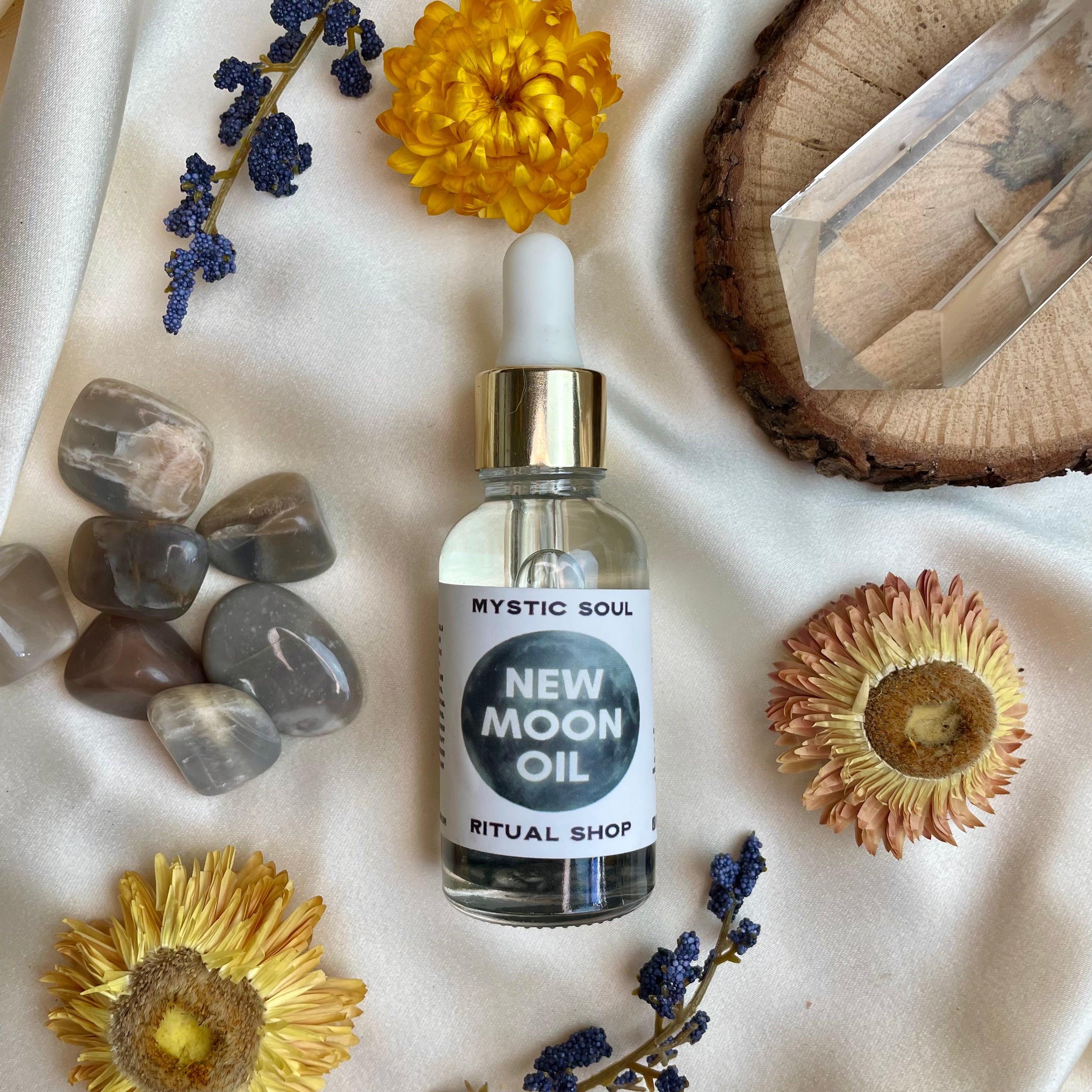 New Moon Ritual Oil | Ritual Oil | Wiccan Center