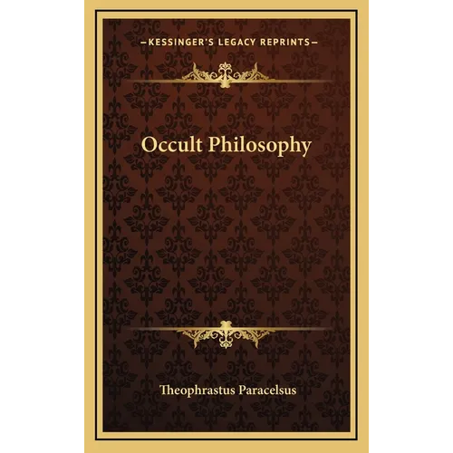 Occult Philosophy - Hardcover | Books | Wiccan Center