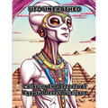 UFO Unearthed: Coloring the Secrets of Egypt's Desert Visitors - Paperback | Books | Wiccan Center
