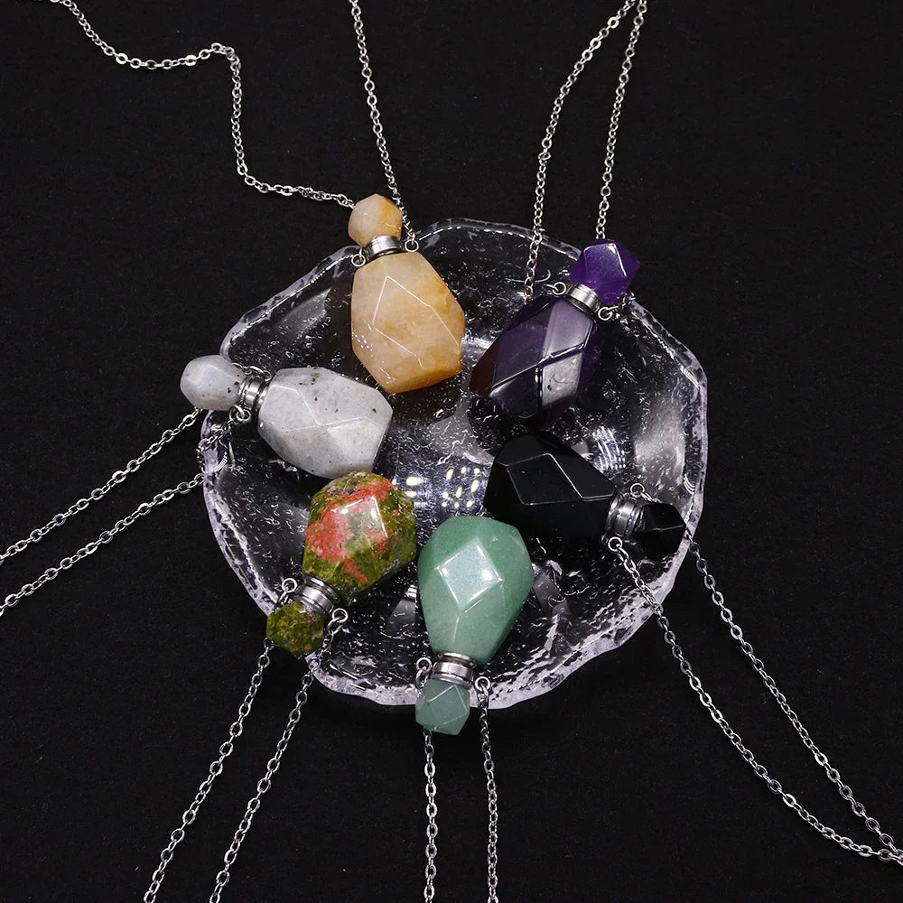 Crystal Potion Bottle Necklaces | necklace | Wiccan Center