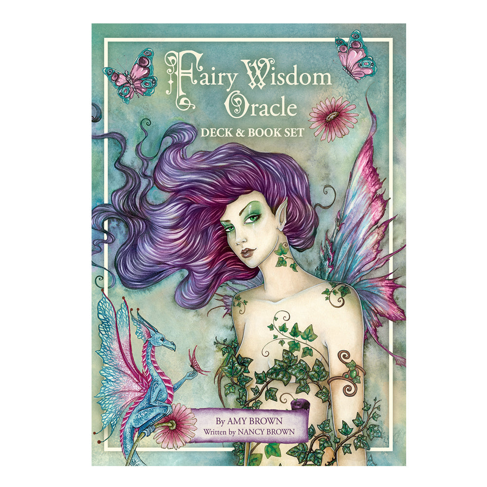 Fairy Wisdom Oracle Deck and Book Set | Tarot Cards | Wiccan Center