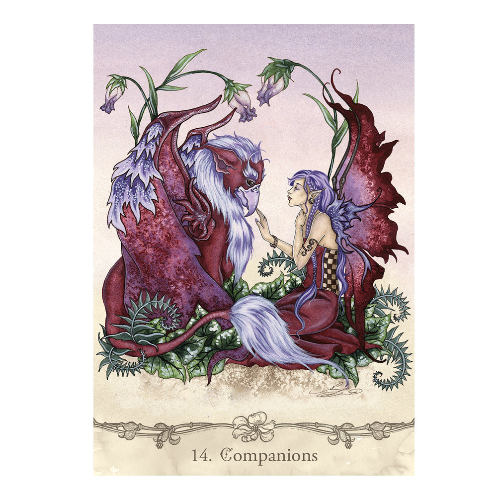 Fairy Wisdom Oracle Deck and Book Set | Tarot Cards | Wiccan Center