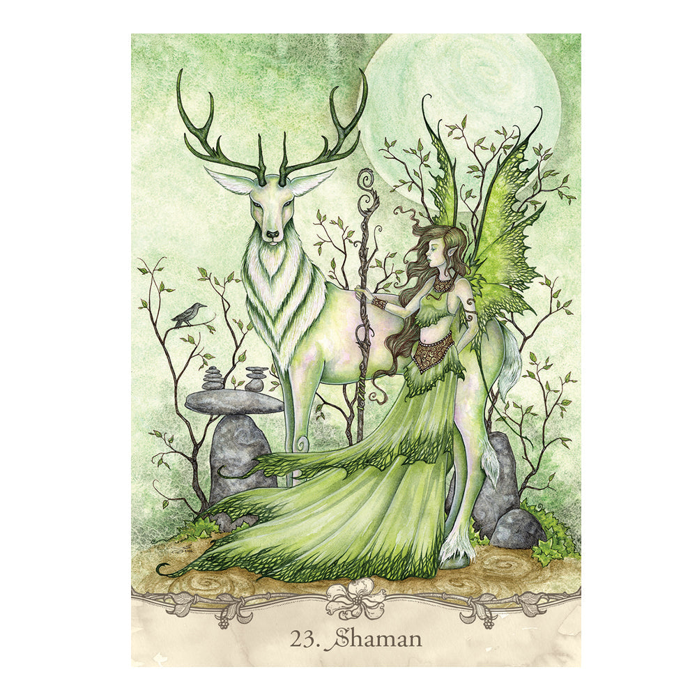 Fairy Wisdom Oracle Deck and Book Set | Tarot Cards | Wiccan Center