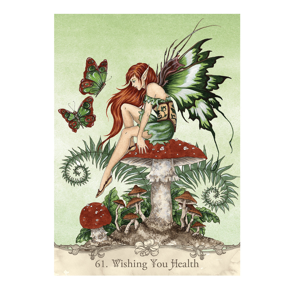 Fairy Wisdom Oracle Deck and Book Set | Tarot Cards | Wiccan Center