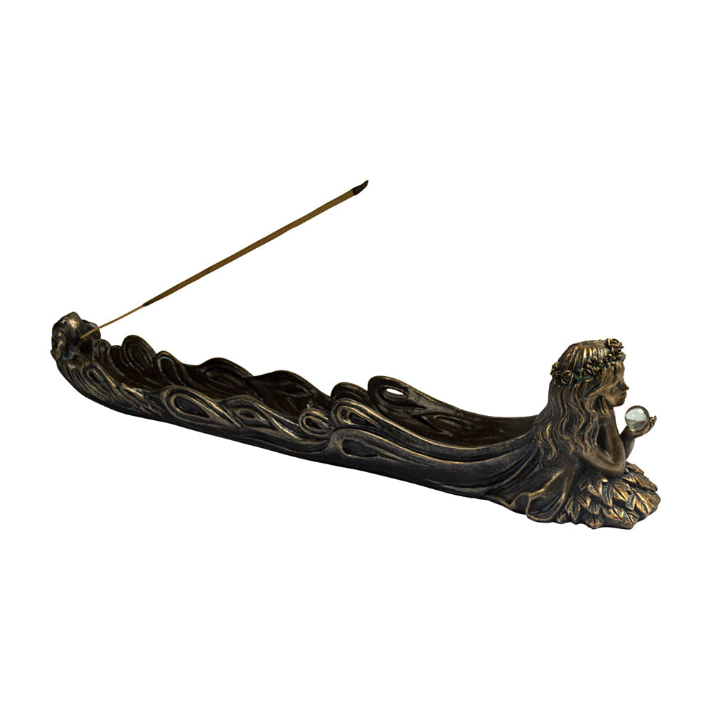 Fairy with Sphere Incense Holder | Incense Burner | Wiccan Center