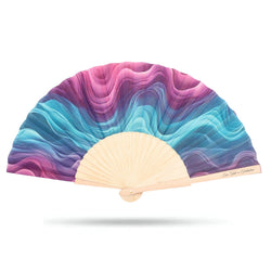 Violet Cascade Hand Fan | Hand fan | Wiccan Center