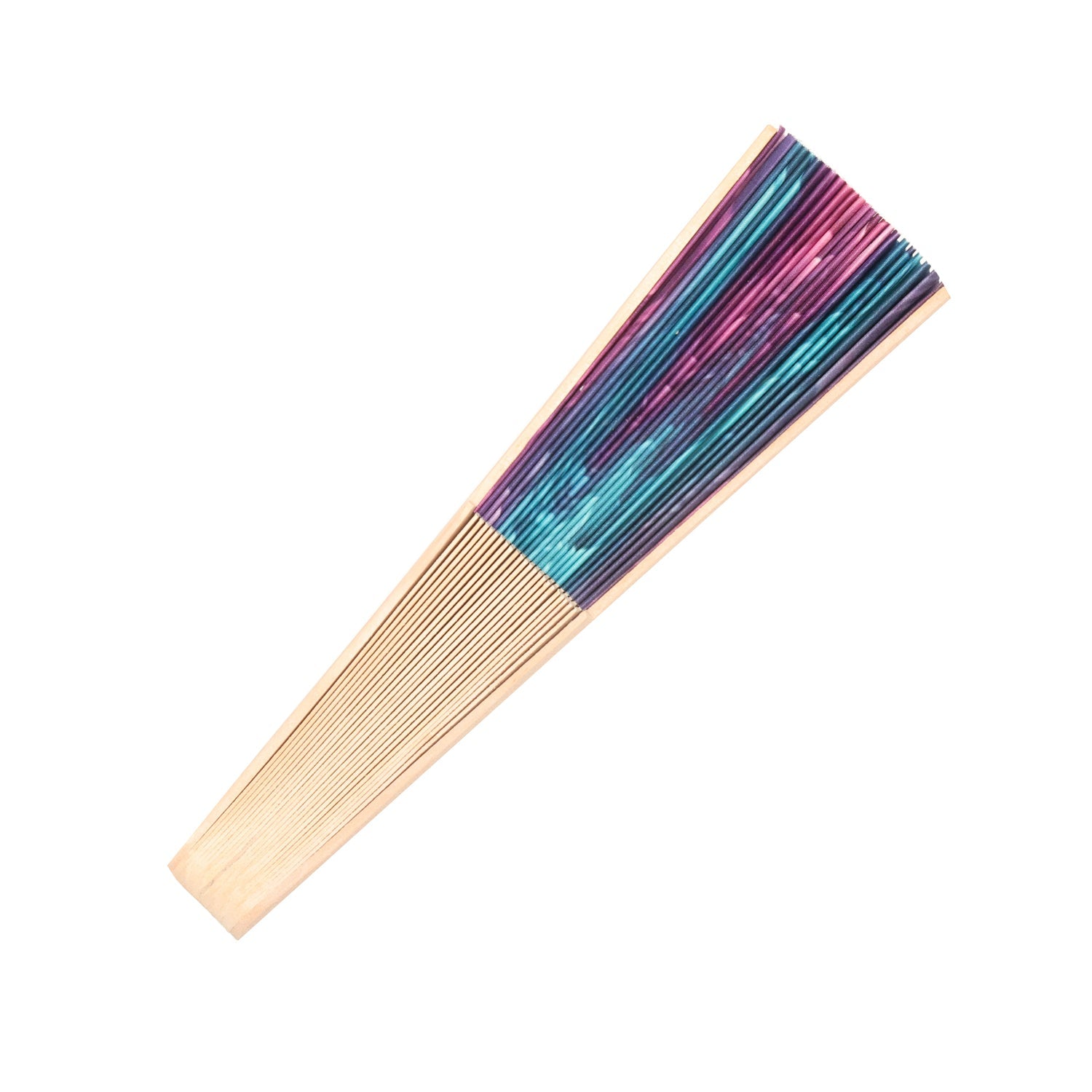 Violet Cascade Hand Fan