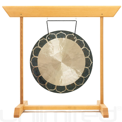 16" to 22" Temple Wind Gongs on Stands | Gong & Stand Combo | Wiccan Center
