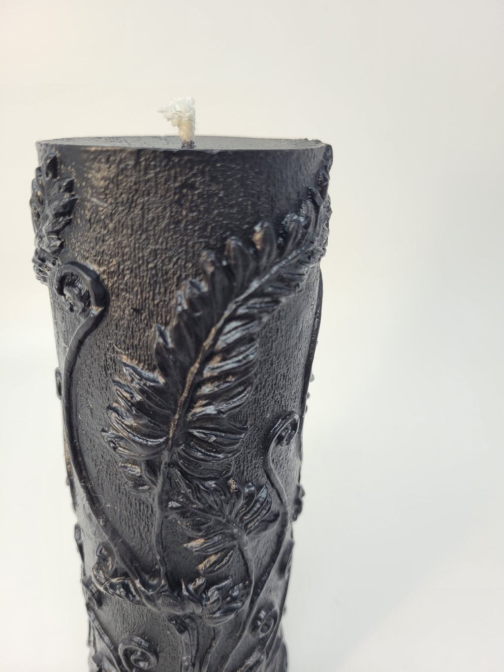 Fern Leaf Pillar Candle | Candle | Wiccan Center