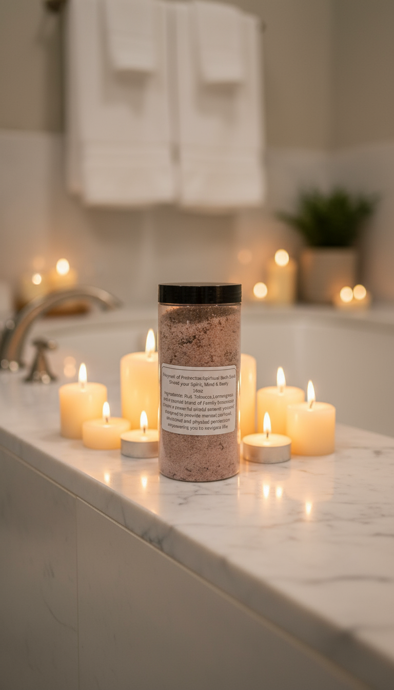 Fiery Wall of Protection Spiritual Bath Tea | Spiritual Bath Soak | Wiccan Center
