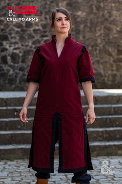 Dungeons & Dragons Fighter Tunic Bordeaux/Black | Artikel | Wiccan Center