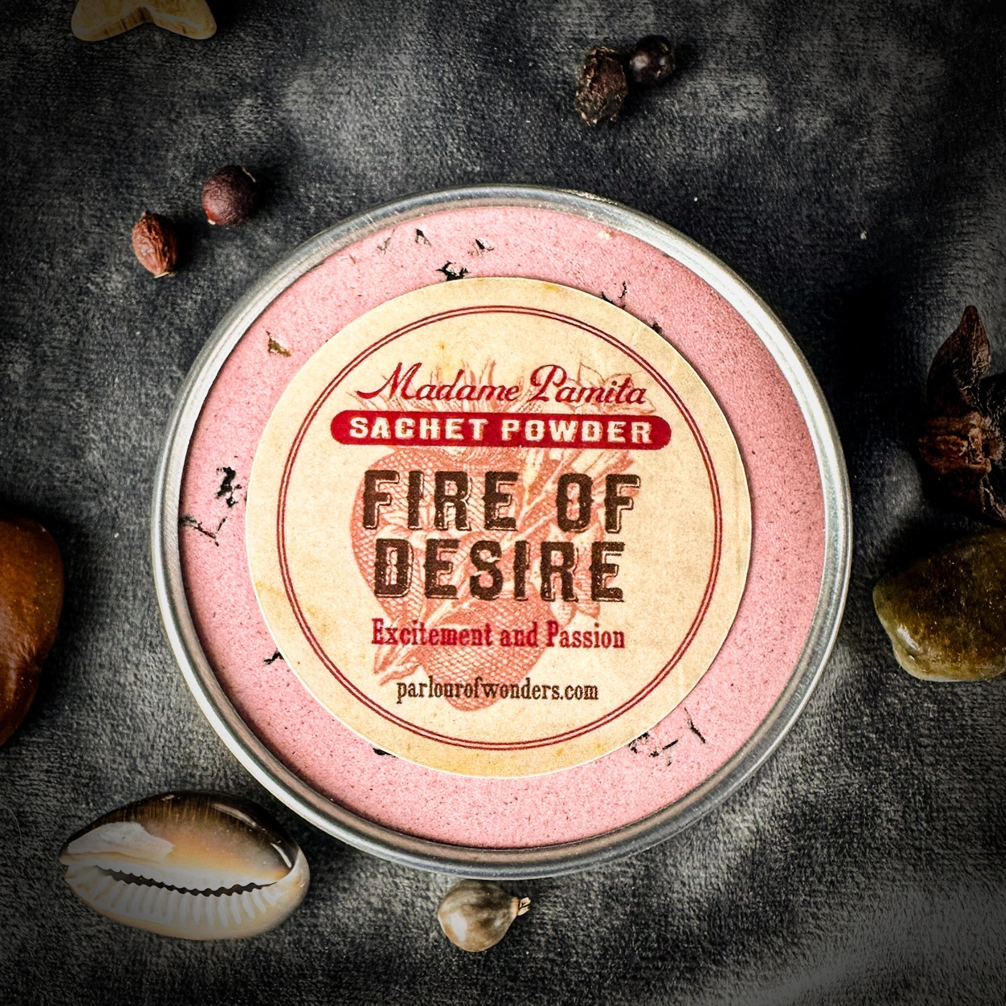 Fire of Desire Sachet Powder by Madame Pamita | Sachet Powder | Wiccan Center