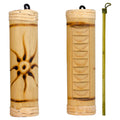Small Fire Burned Rainstick - Sun | Rainstick | Wiccan Center