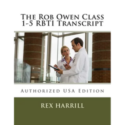 The Rob Owen Class 1-5 RBTI Transcript: Authorized USA Edition - Paperback | Books | Wiccan Center