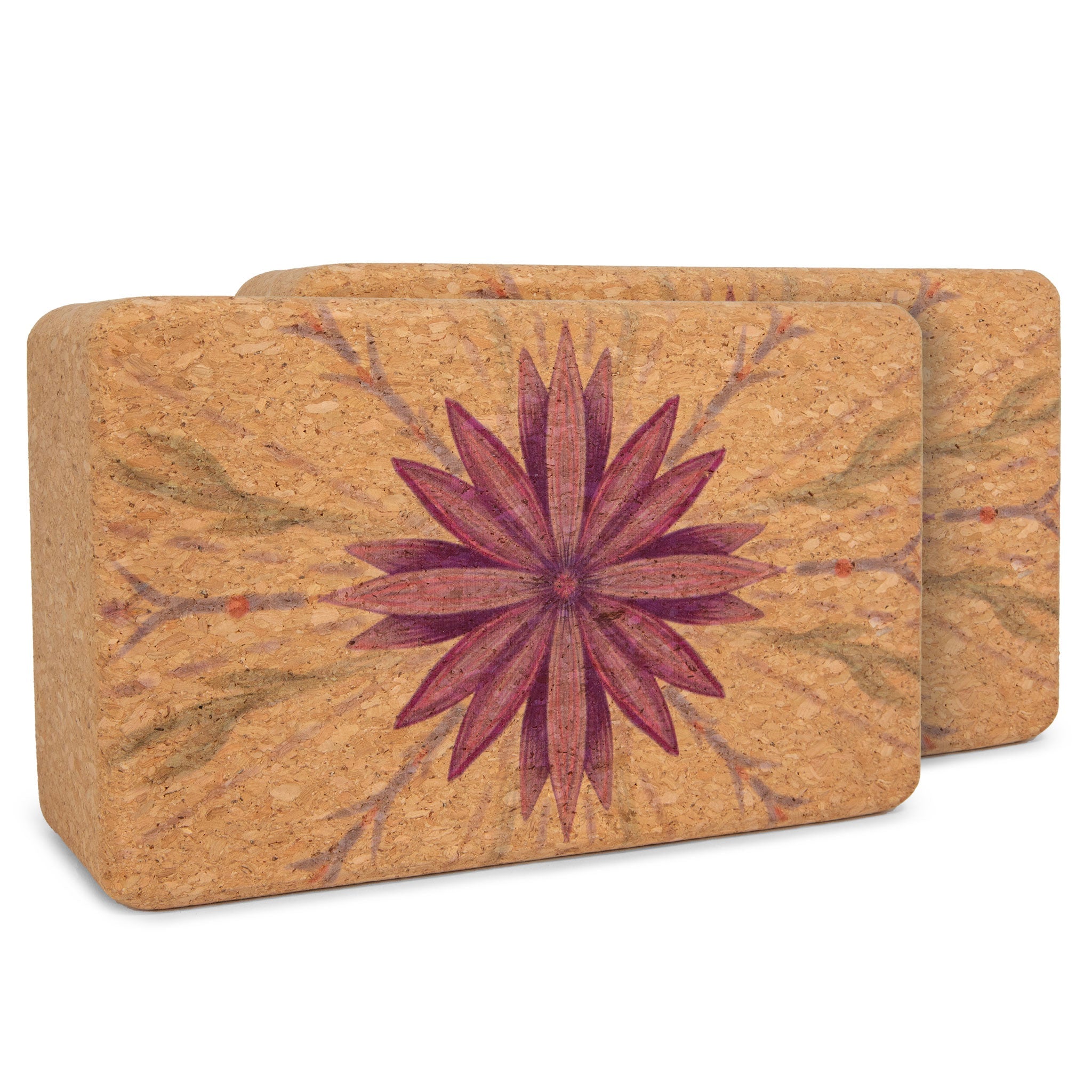 Artist Cork Yoga Block Set | Yoga & Pilates Blocks | Wiccan Center