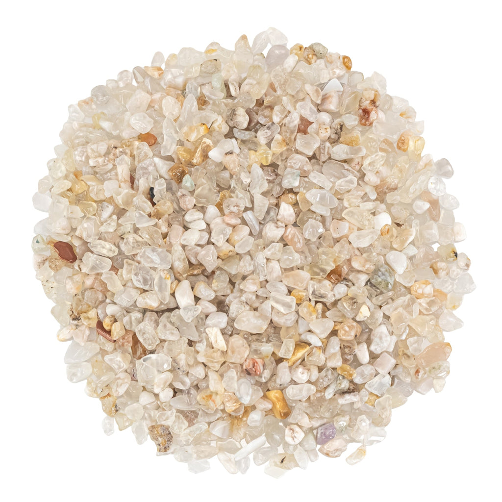 Flower Agate Crystal Chips 1lb | | Wiccan Center