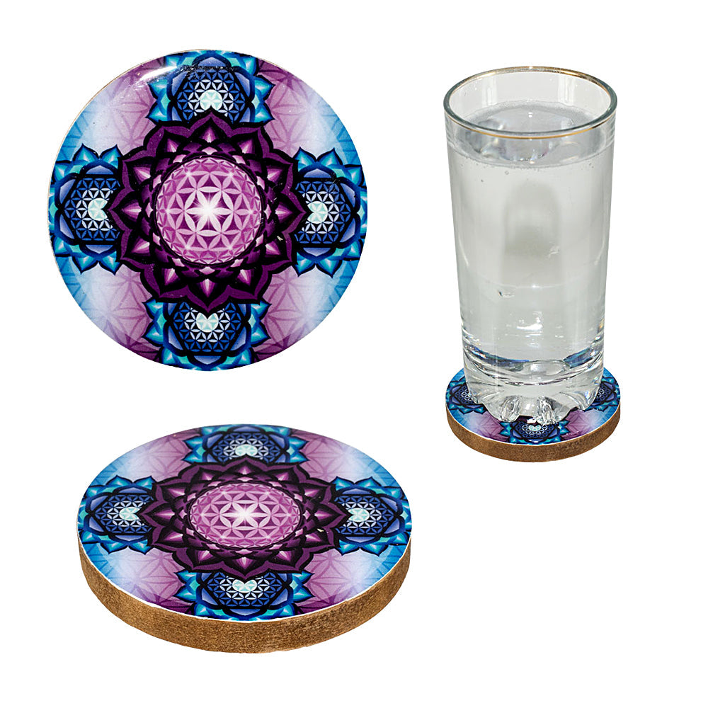Flower of Life Coasters | Home & Garden | Wiccan Center