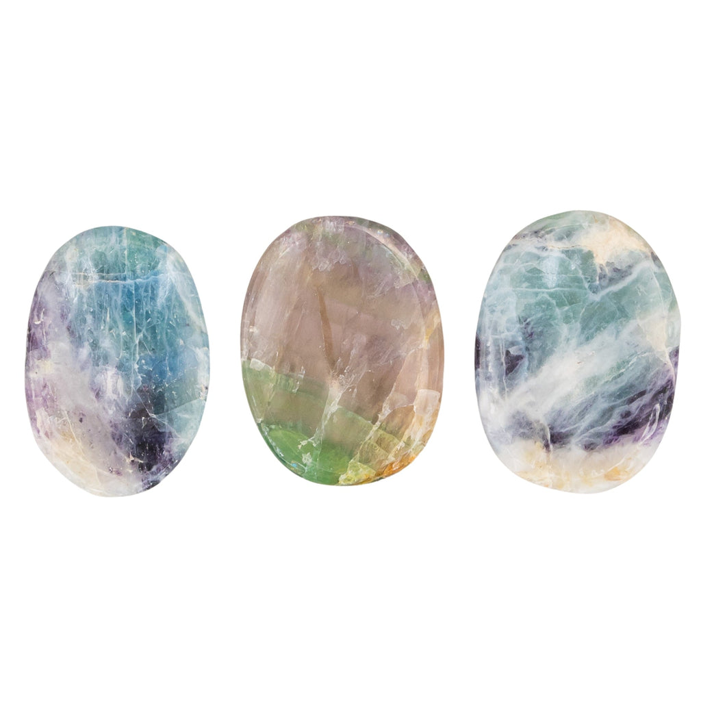 Fluorite Worry Stone | Crystals | Wiccan Center