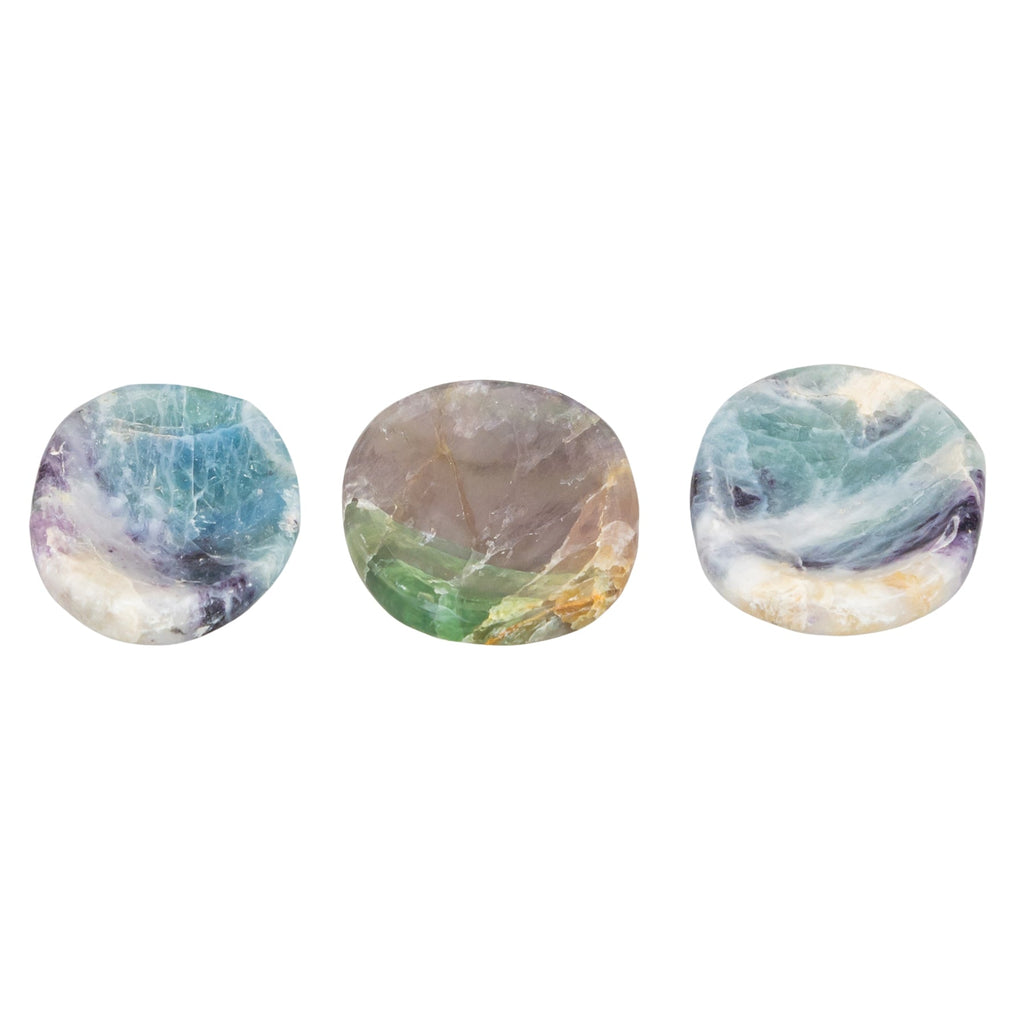 Fluorite Worry Stone | Crystals | Wiccan Center