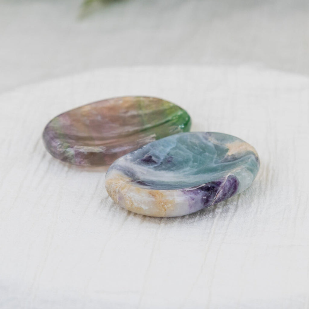 Fluorite Worry Stone | Crystals | Wiccan Center