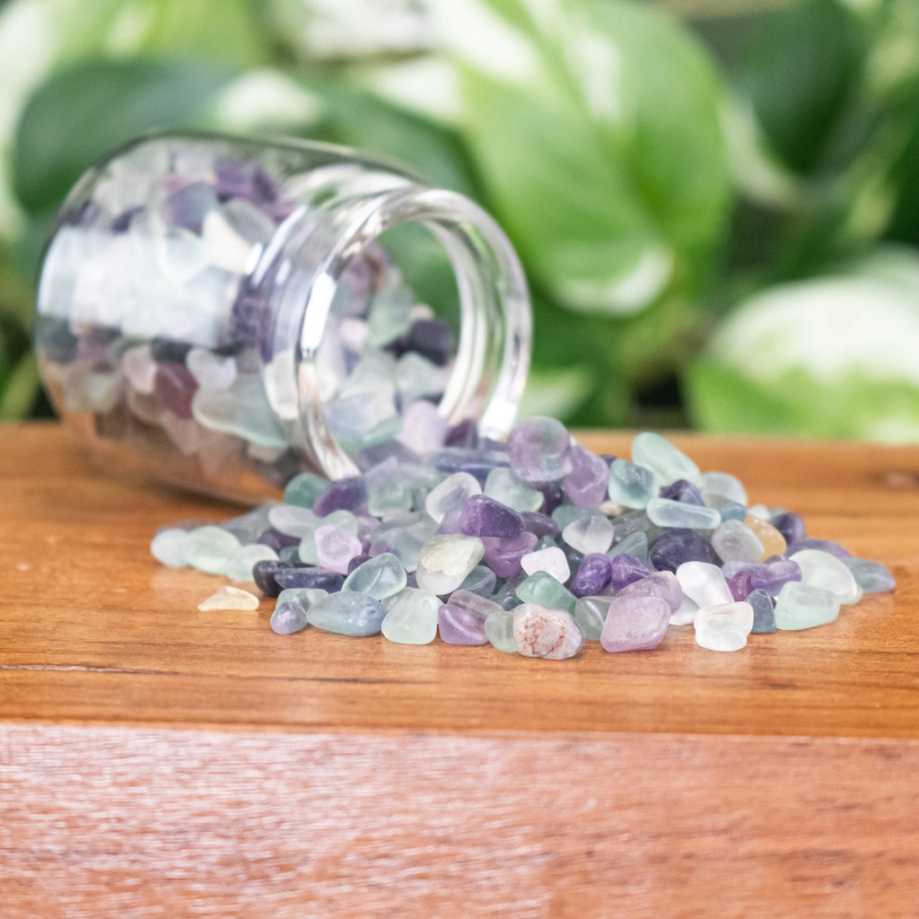Fluorite Crystal Chips 1lb | Religious Items | Wiccan Center
