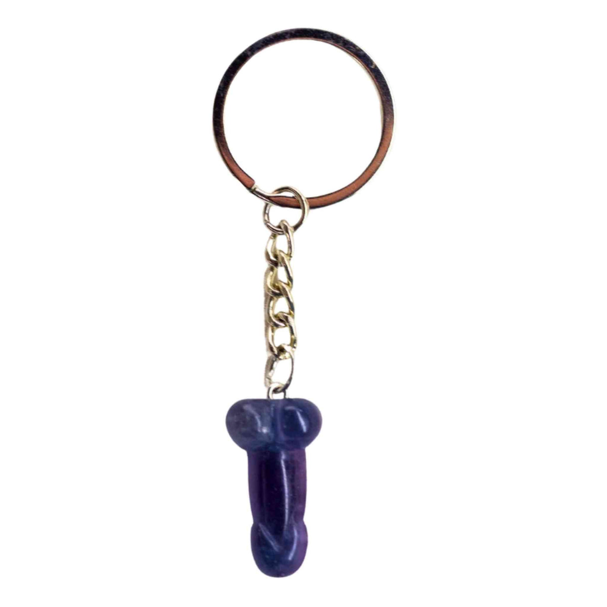 Crystal Phallus Keychain | Keychains | Wiccan Center