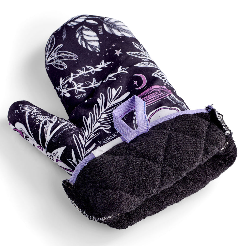 Kitchen Witch Oven Mitt Set | Kitchen | Wiccan Center