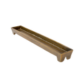 Slim Footed Tray Brass Bronze