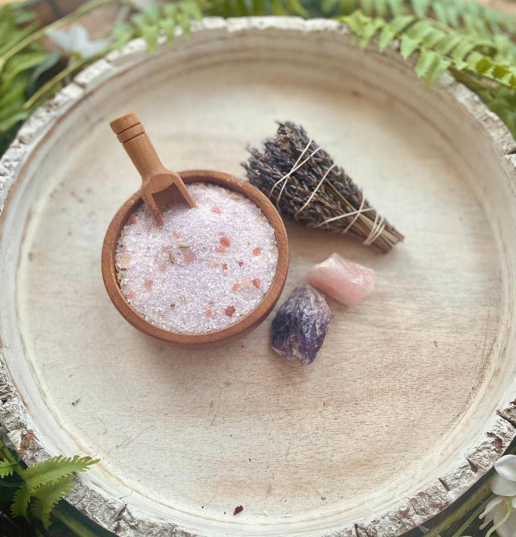 Forget Me Not Lavender Bath Salt Tubes | Body Care & Wellness | Wiccan Center