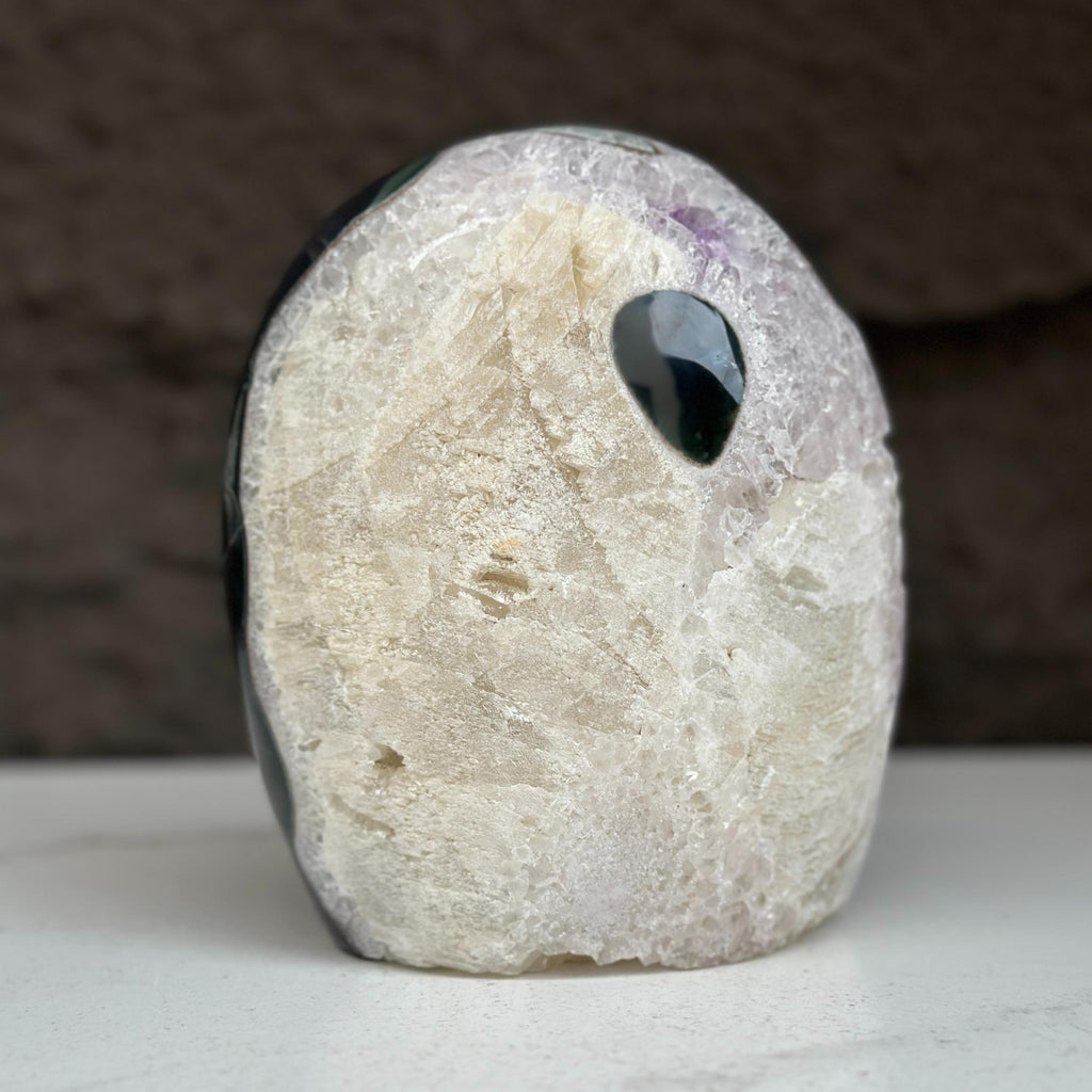 Large Uruguayan Quartz Geode Egg | Rocks & Fossils | Wiccan Center