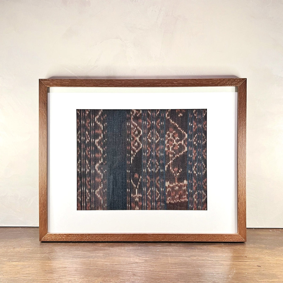 Framed Vintage Ikat IV