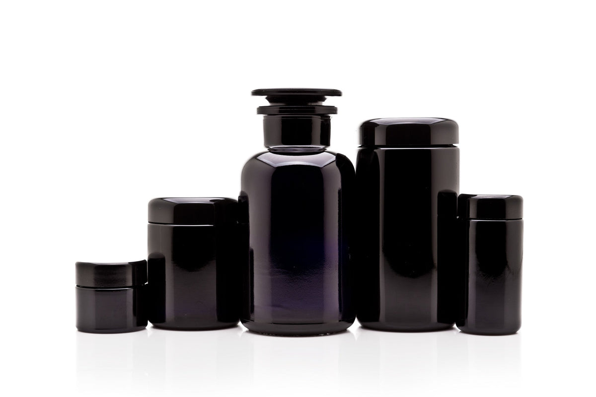 Variety Pack, 500ml Apoth, 50ml-500ml Screw Top | Glass Jars | Wiccan Center