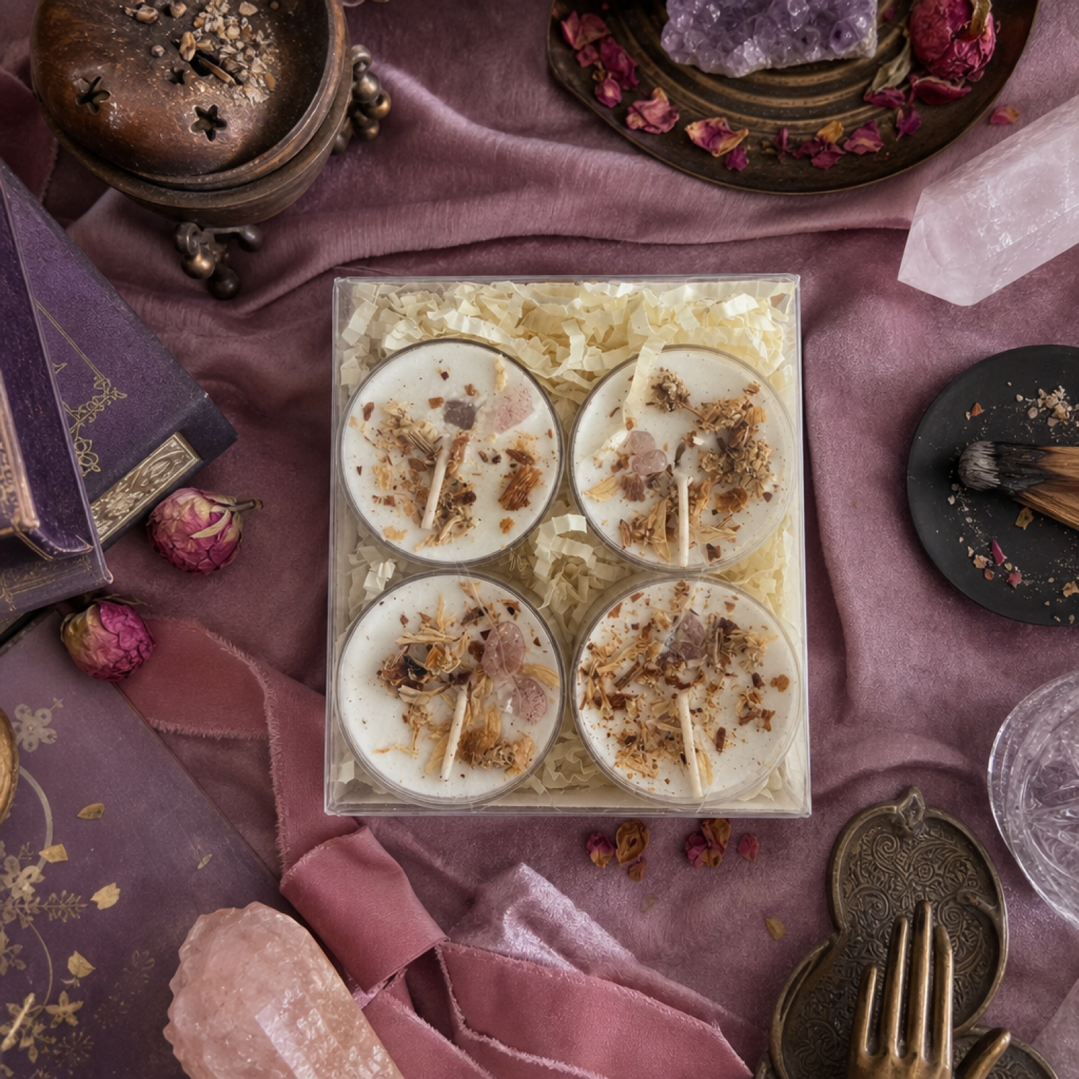 Freya Goddess Tealight Set | Candles | Wiccan Center