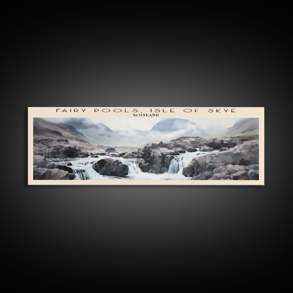 Fairy Pools, Isle of Skye Wall Art Travel Poster Print, Gift For Travel Lover, Vacation Gift, COUNTRY Wall Art, Home Decor, Original Art | | Wiccan Center