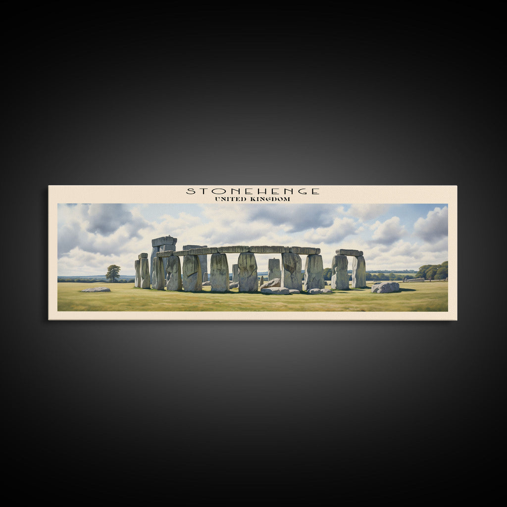 Stonehenge COUNTRY Travel Poster Print, Framed Canvas Print, COUNTRY Travel Art, Wood Framed Art, Wall Hanging, Home Decor | | Wiccan Center